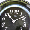 EMES, Deep Green Vintage Ceramic Wall Clock - Image 2