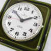 JUNGHANS Deep Moss Green Vintage Clock - Image 3