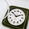 JUNGHANS Deep Moss Green Vintage Clock - Image 4