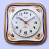 Peter Vintage Wall Clock Mid Century Hand Painted