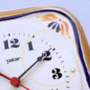 Peter Vintage Wall Clock Mid Century Hand Painted - Image 4
