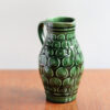 Vintage Bay Keramik Green Pitcher Vase - Image 2