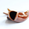 Vintage Ceramic Fish-Shaped Wall Hanging Vase - Image 4