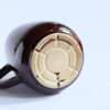 Vintage Jug Ceramic Glossy Brown Ceramic - Image 5