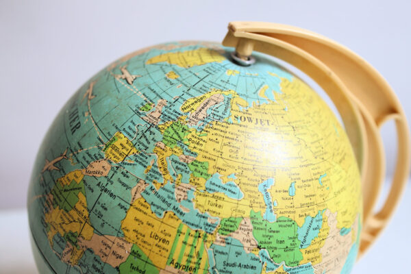 Vintage Mid-Century German Desktop Globe - Image 6