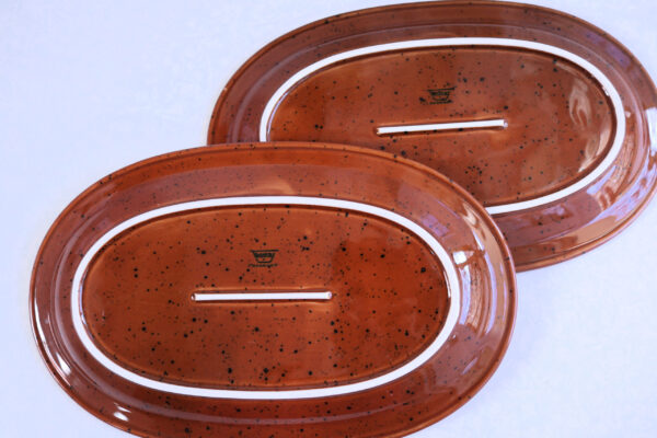 Vintage Thomas Rosenthal Ceramic Oval Plates (Set of 2) - Image 5
