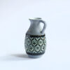 Vintage Ü-Keramik Blue Ceramic Vase, Mid Century - Image 2
