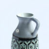 Vintage Ü-Keramik Blue Ceramic Vase, Mid Century - Image 4