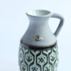 Vintage Ü-Keramik Blue Ceramic Vase, Mid Century - Image 5