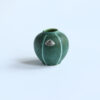 Vintage Ü-Keramik Green Vase, Mid-Century