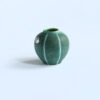 Vintage Ü-Keramik Green Vase, Mid-Century - Image 2