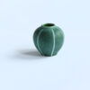 Vintage Ü-Keramik Green Vase, Mid-Century - Image 3