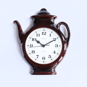 Staiger Ceramic Teapot-Shaped Wall Clock