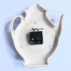 Staiger Ceramic Teapot-Shaped Wall Clock - Image 7