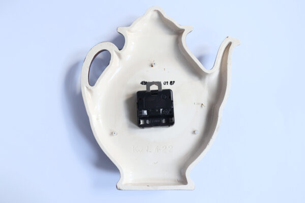 Staiger Ceramic Teapot-Shaped Wall Clock - Image 7