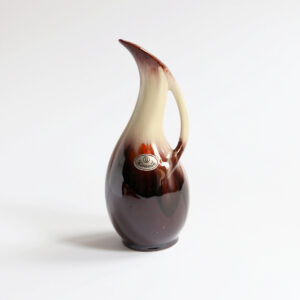 Ü-Keramik Vintage Drip Glaze Pitcher Vase