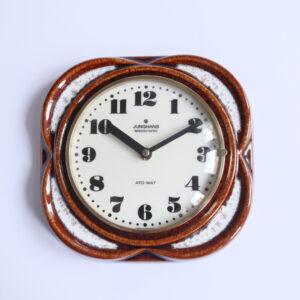 Vintage Junghans Ceramic Wall Clock