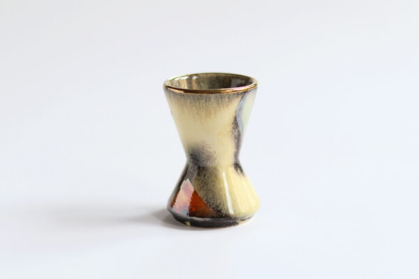 Bay Keramik Vintage Ceramic Hourglass-Shaped Vase - Image 7