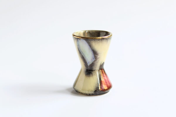 Bay Keramik Vintage Ceramic Hourglass-Shaped Vase - Image 6