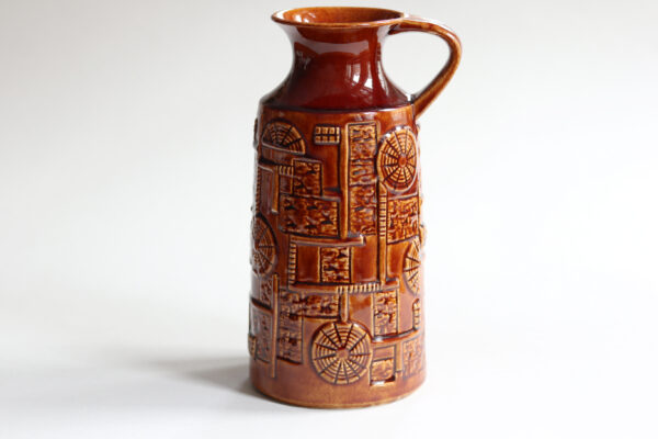 Bay Keramik West German Pottery Pitcher Vase