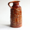 Bay Keramik West German Pottery Pitcher Vase - Image 3
