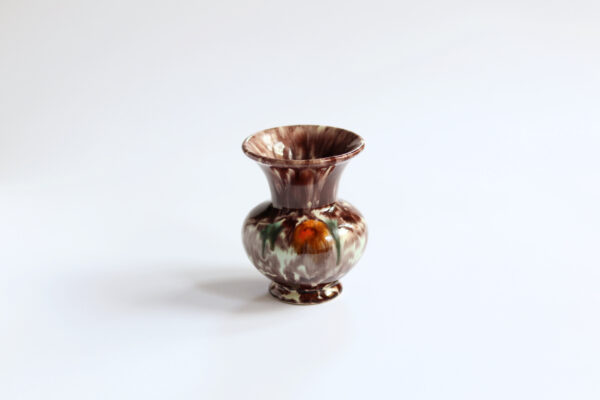 Jasba Vintage Ceramic Vase with Drip Glaze