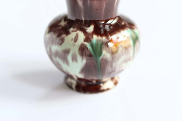 Jasba Vintage Ceramic Vase with Drip Glaze - Image 4