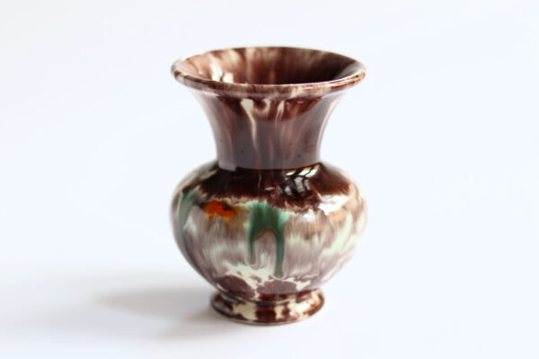 Jasba Vintage Ceramic Vase with Drip Glaze - Image 3
