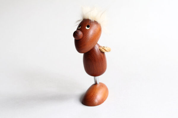 Teak Scandinavian Vintage Bottle Opener - Image 4