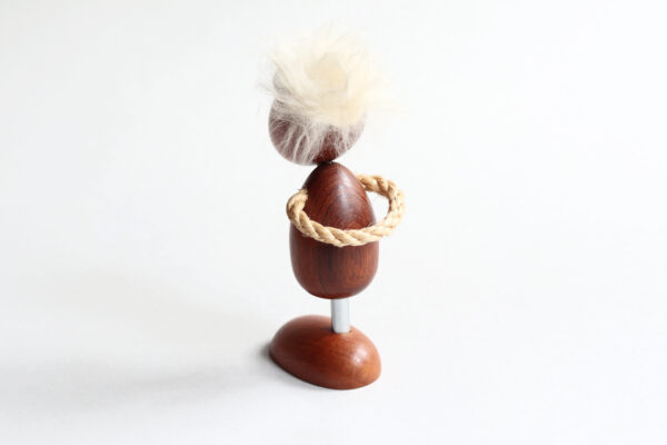 Teak Scandinavian Vintage Bottle Opener - Image 5