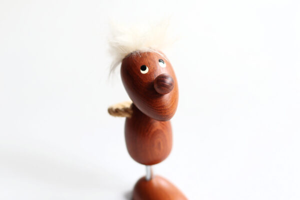 Teak Scandinavian Vintage Bottle Opener - Image 2
