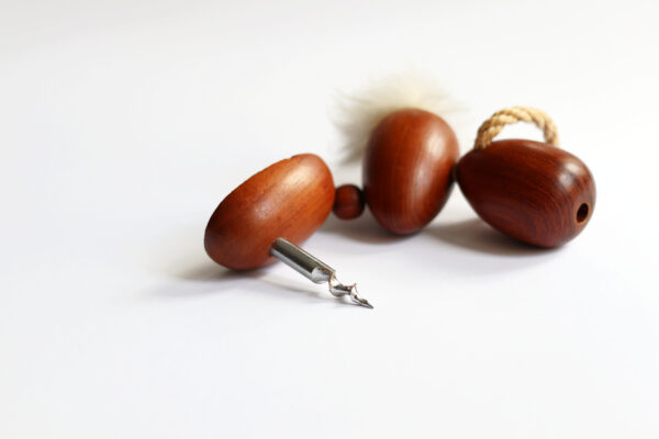Teak Scandinavian Vintage Bottle Opener - Image 3