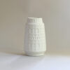 Vintage Scheurich 260-18 Vase Cream White West German Pottery