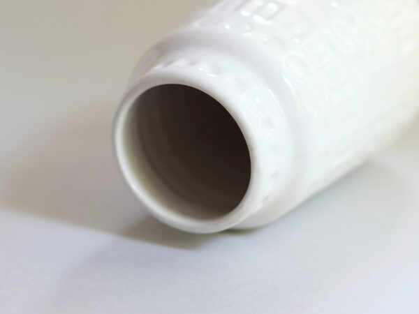 Vintage Scheurich 260-18 Vase Cream White West German Pottery - Image 4