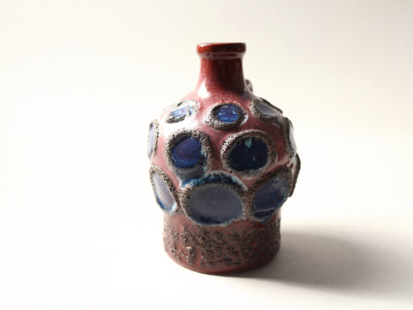 VEB Strehla Fat Lava Ceramic Jug Vase, GDR - Image 7