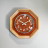 Vintage Ceramic Wall Clock by Europa