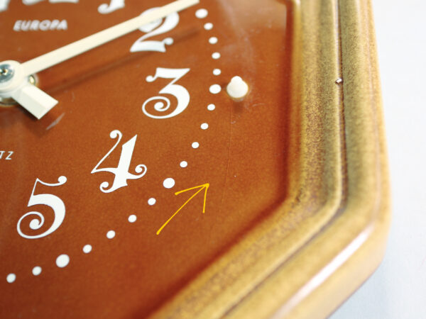 Vintage Ceramic Wall Clock by Europa - Image 5
