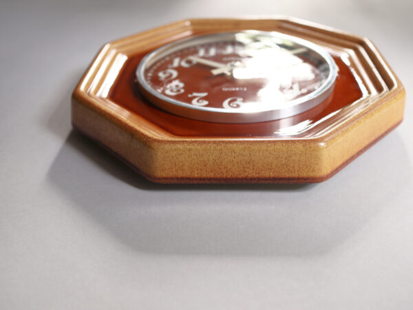 Vintage Ceramic Wall Clock by Europa - Image 3