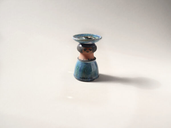 Vintage Danish Ceramic Candle Holder, 60s Scandinavian Design - Image 2