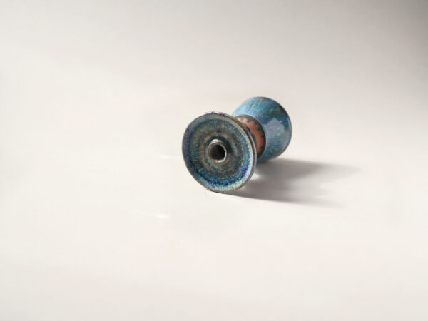 Vintage Danish Ceramic Candle Holder, 60s Scandinavian Design - Image 3