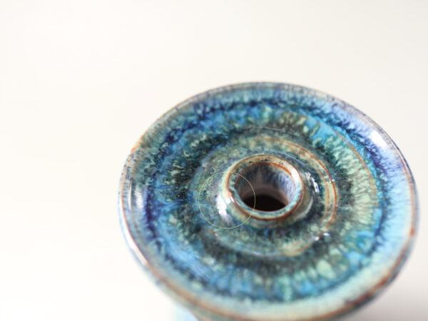 Vintage Danish Ceramic Candle Holder, 60s Scandinavian Design - Image 7