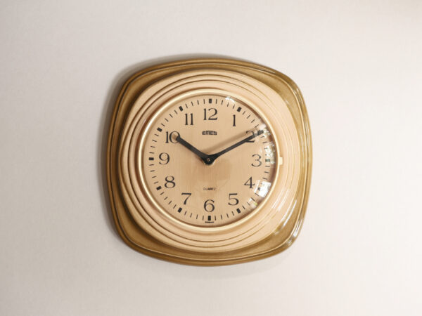 Vintage EMES German Ceramic Wall Clock
