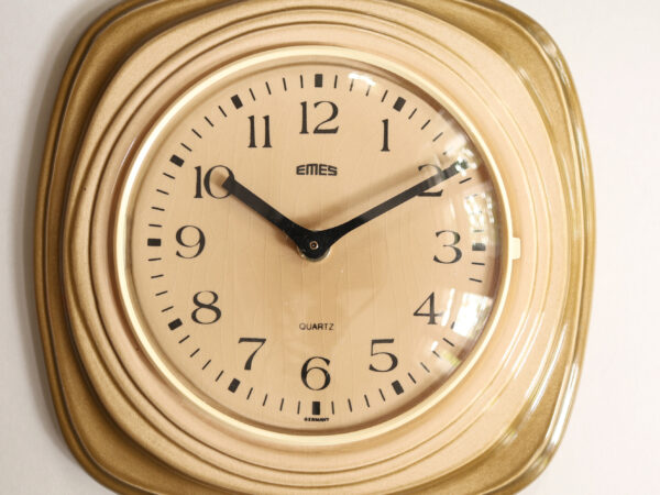 Vintage EMES German Ceramic Wall Clock - Image 2
