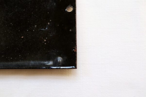 Vintage Enamel House Number Plate "75" - Image 3
