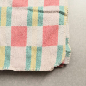 Vintage Flannel Baby Blanket from DDR