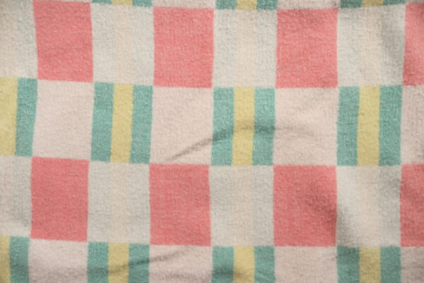 Vintage Flannel Baby Blanket from DDR - Image 2