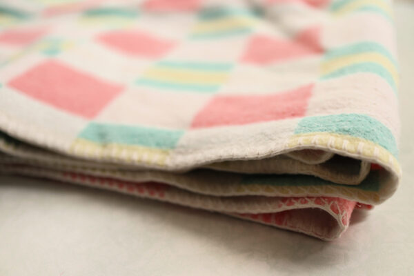 Vintage Flannel Baby Blanket from DDR - Image 3