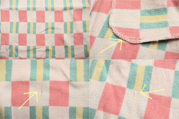 Vintage Flannel Baby Blanket from DDR - Image 5