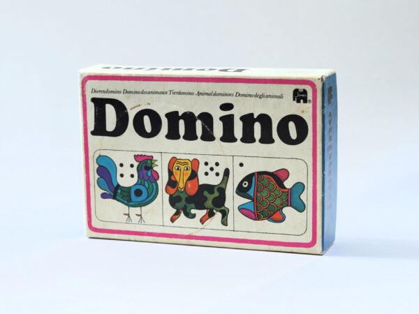 Vintage 1970s Jumbo Animal Domino Game - Made in Holland