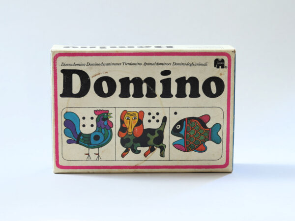 Vintage 1970s Jumbo Animal Domino Game - Made in Holland - Image 7